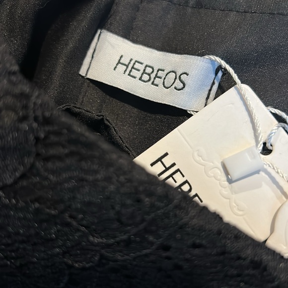 HEBEOS strapless black dress nwt - Picture 5 of 5